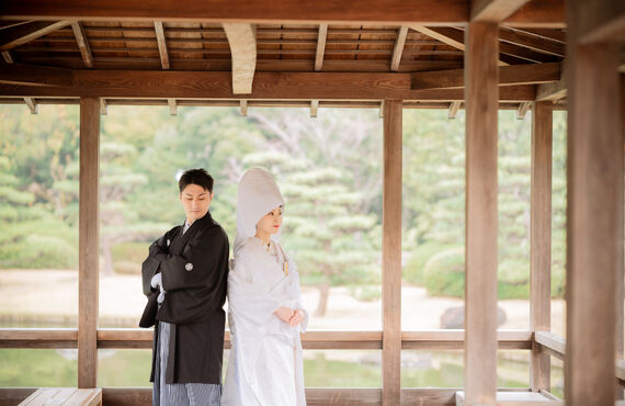 【桜と白無垢】美しい前撮りをtakane weddingでぜひしてみませんか。